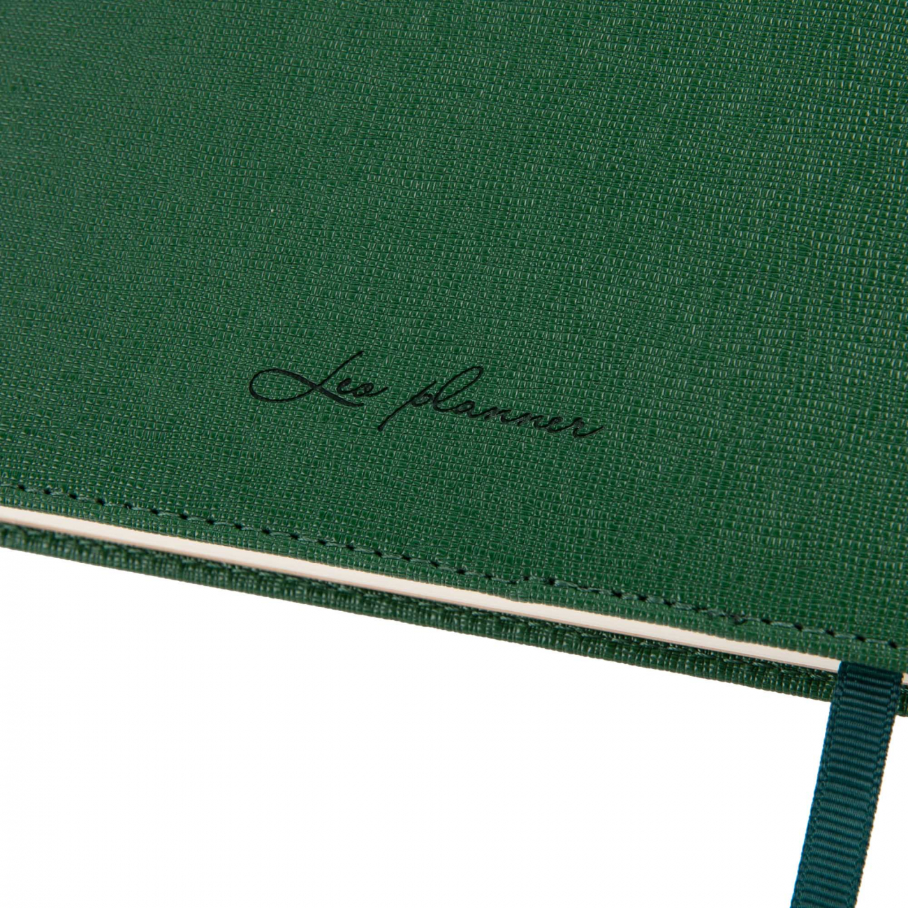 Діловий записник А5 2025, "Escalada", твердий, 368 стор., зелений, 252525, Leo Planner 11