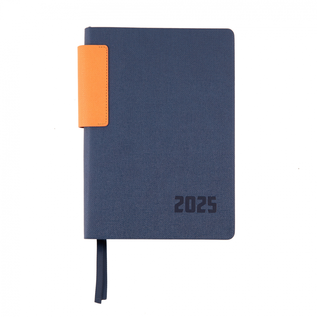 Деловая записная книжка А5 2025, "Infinity", мягк., 368 стр., темно-синий, 252535, Leo Planner