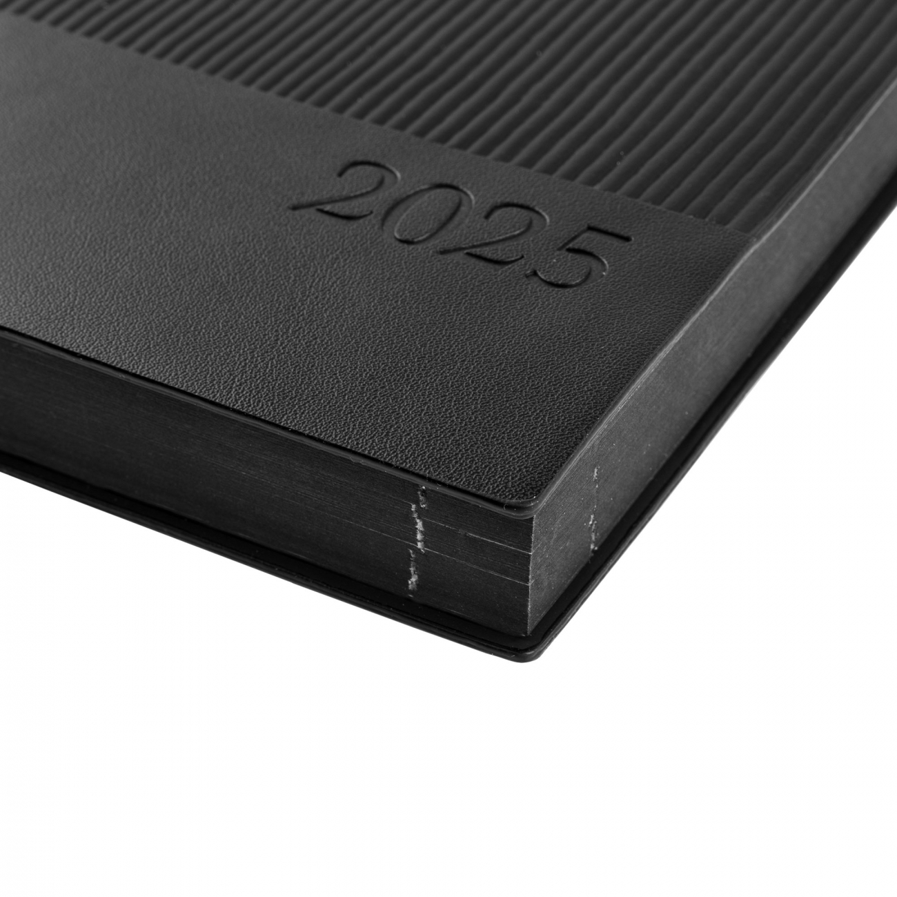 Деловая записная книжка А5 2025, "Velvet", мягк., 368 стр., черный, 252522, Leo Planner 2