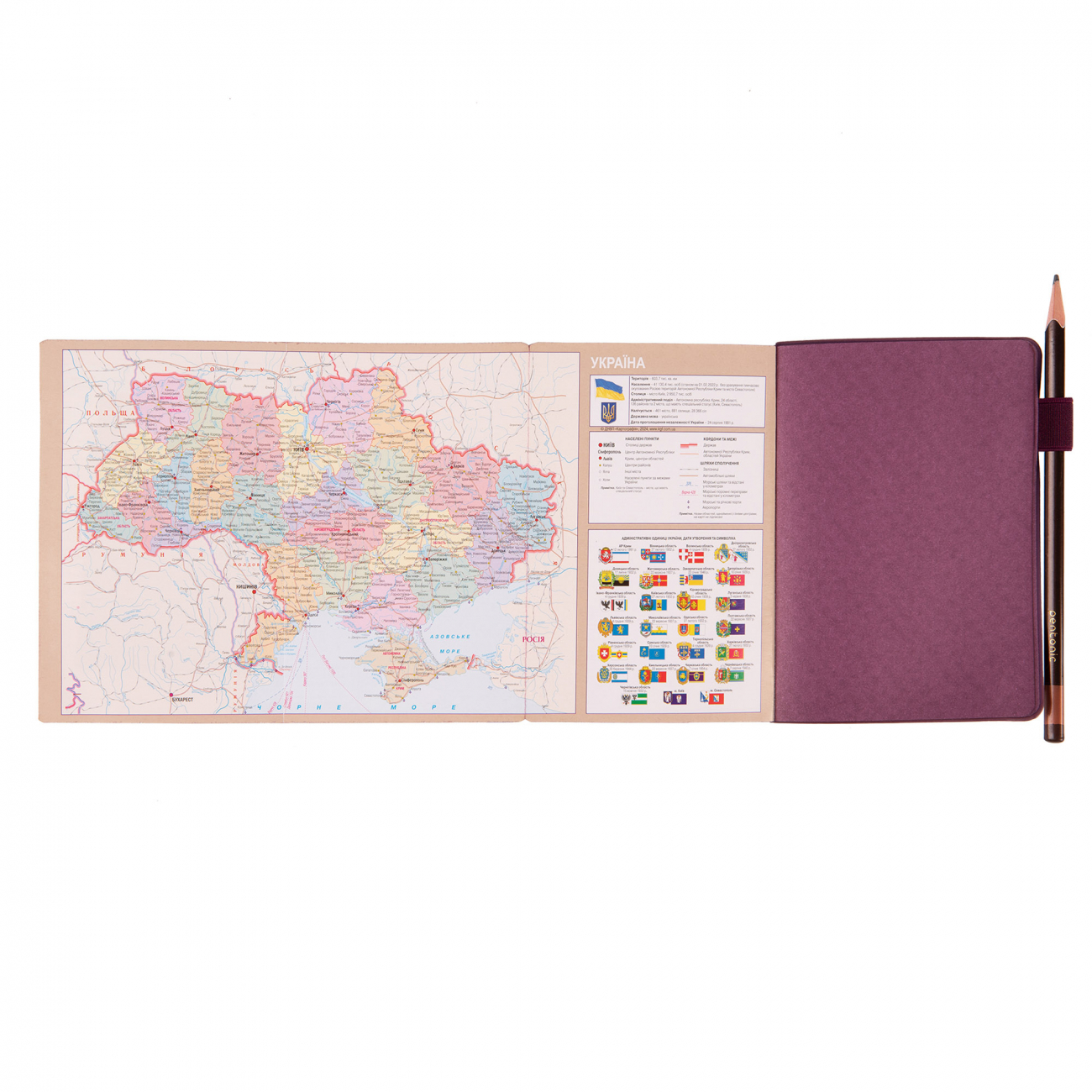 Деловая записная книжка А6 2025, "Binario", мягк., 352 стр., винный, 252551, Leo Planner 10