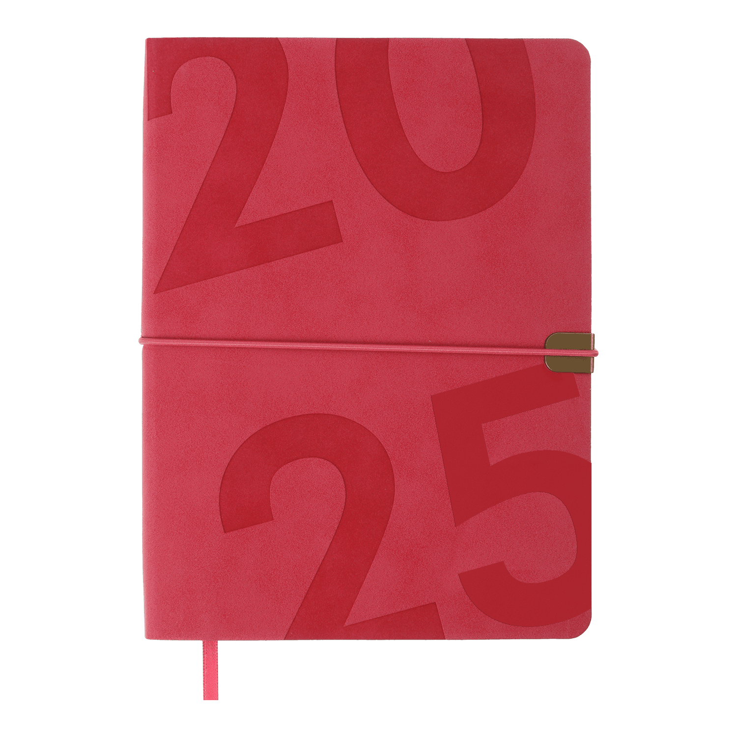 Щоденник датований A5, 2025, Best, малиновий, BM.2126-29