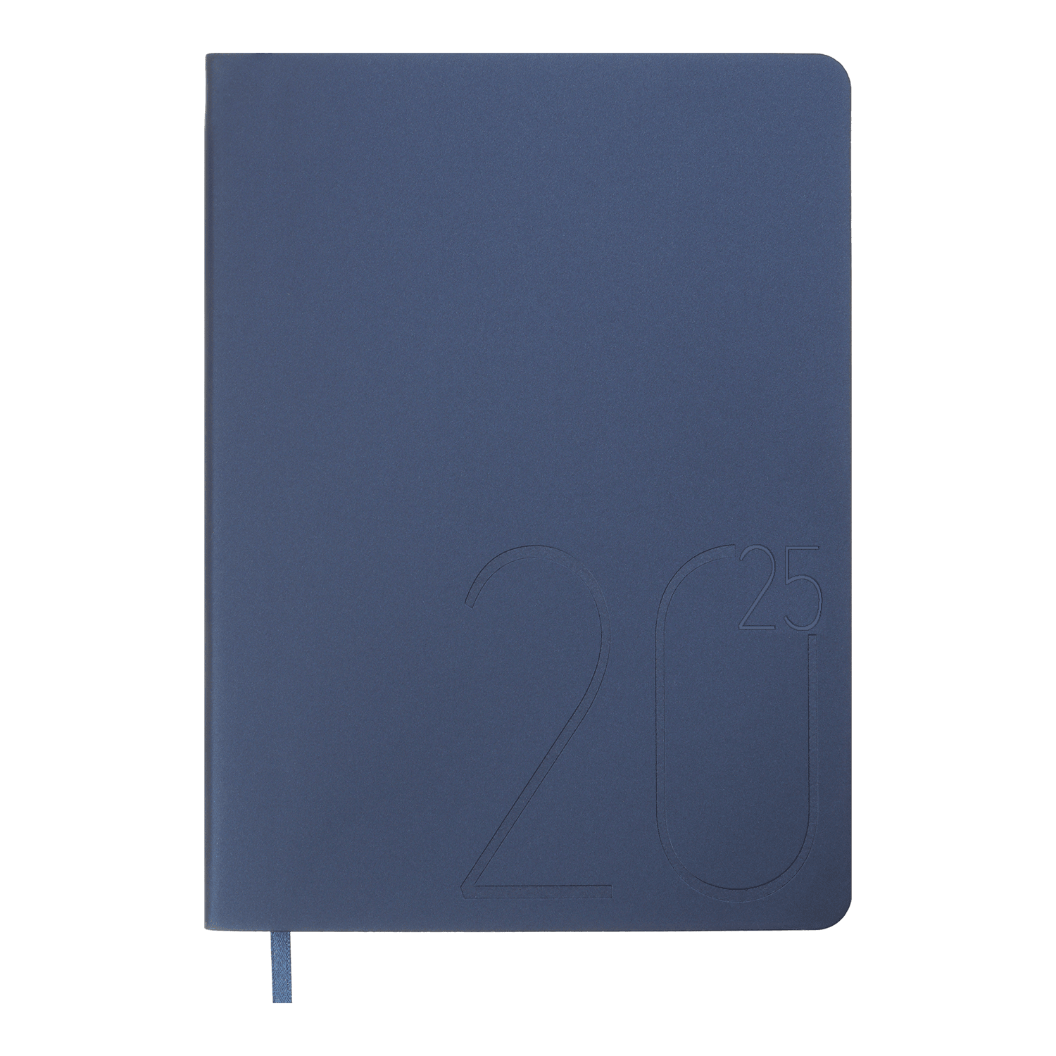 Щоденник датований A5, 2025, Steel, синій, BM.2127-02