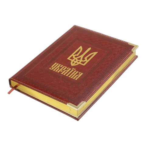 Щоденник датований A5, 2025, Statut, коричневий, BM.2176-18 1