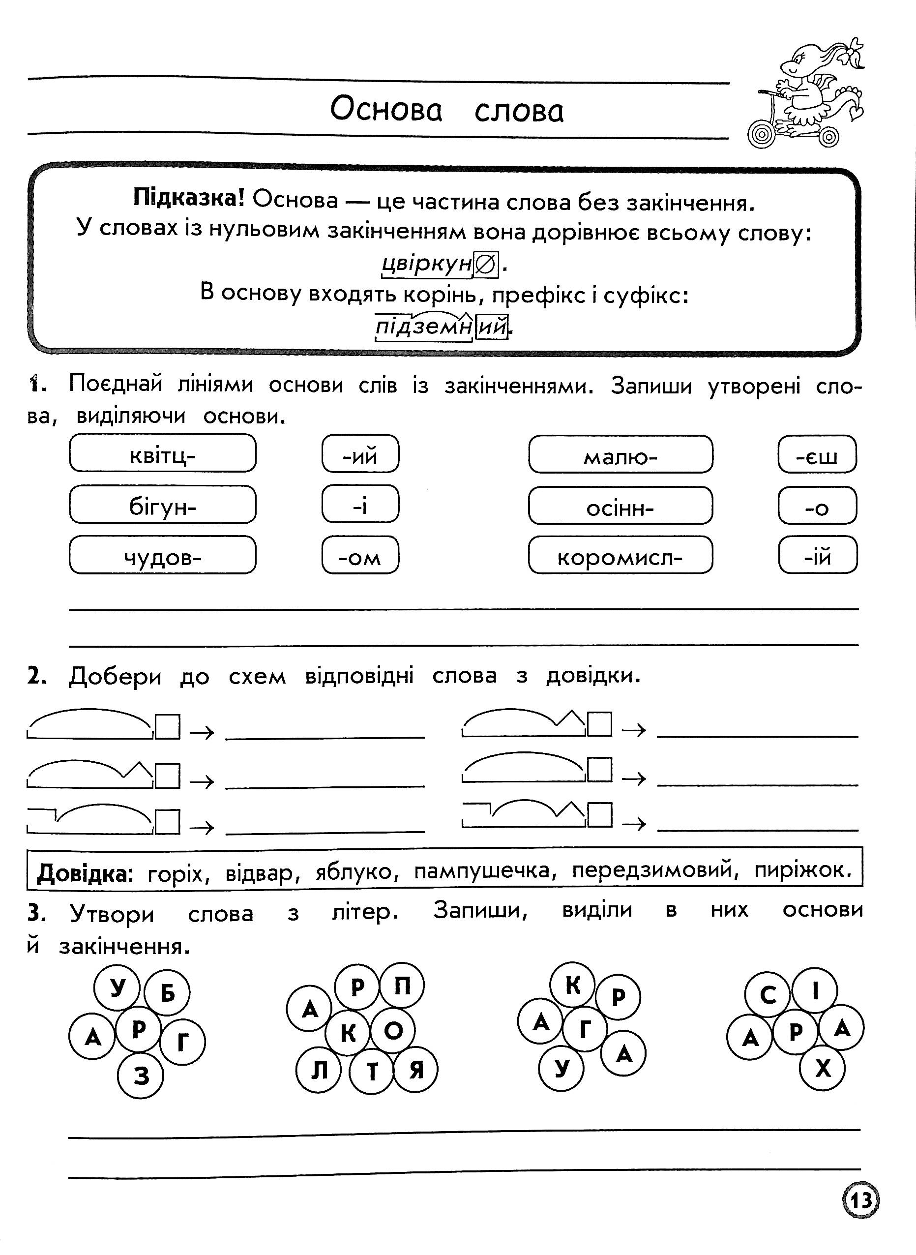Прописи "Комплексний тренажер Українська мова. 3 клас" За новою програмою (у) (5042) 10