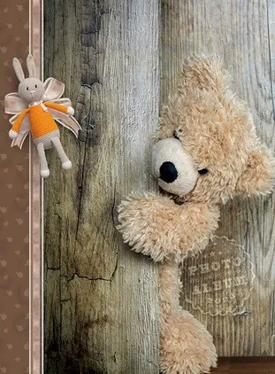 Фотоальбом Ufo 20sheet S22x32 Bear