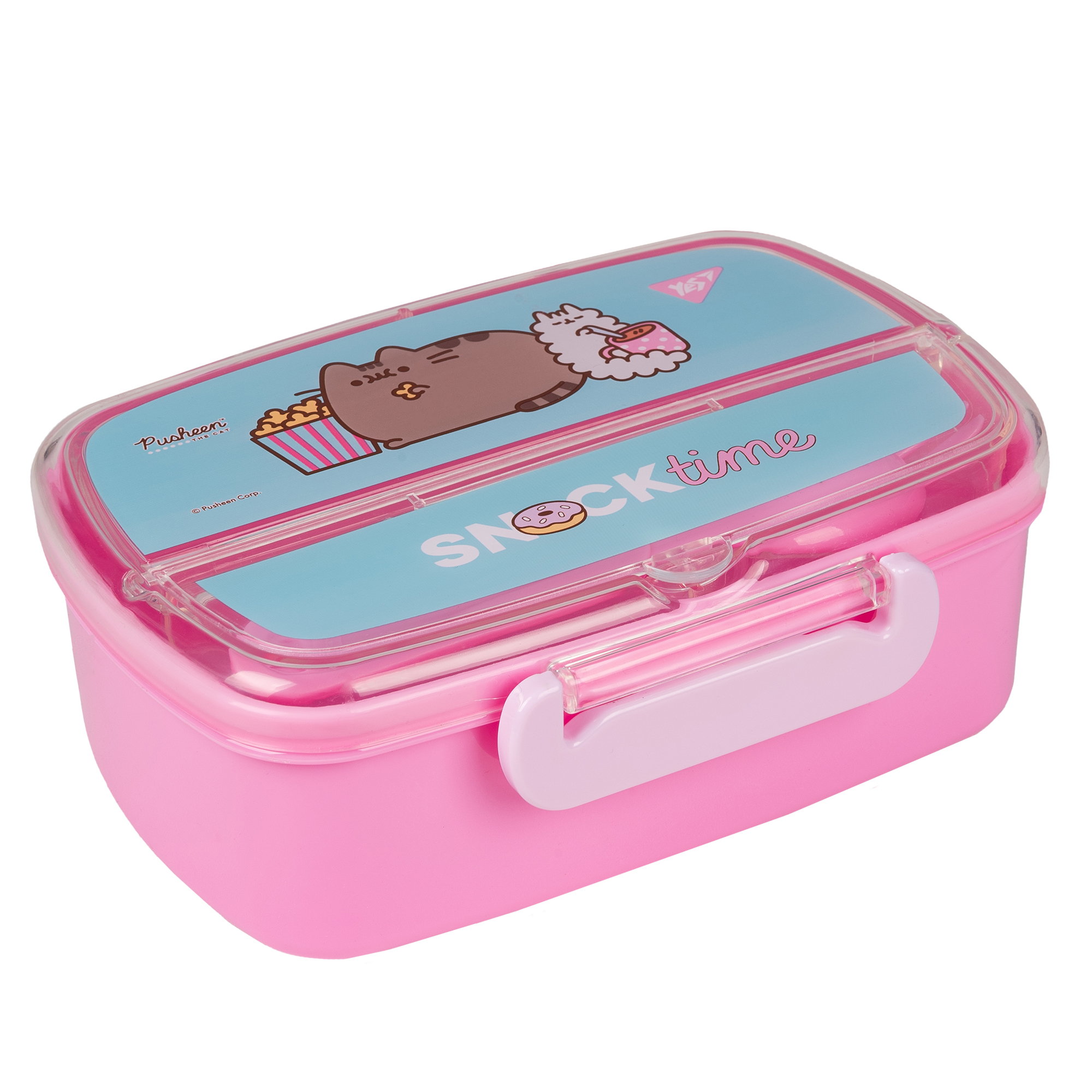 Контейнер "Pusheen" 750 мл, с принадлежностями, 708161 Yes