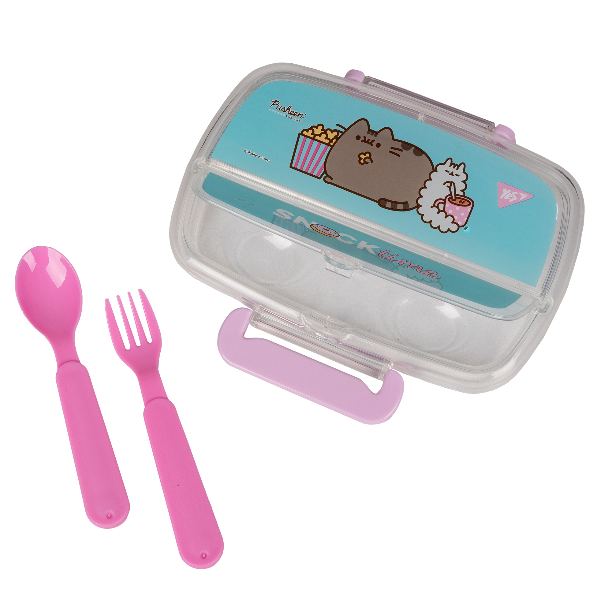 Контейнер "Pusheen" 750 мл, с принадлежностями, 708161 Yes 3