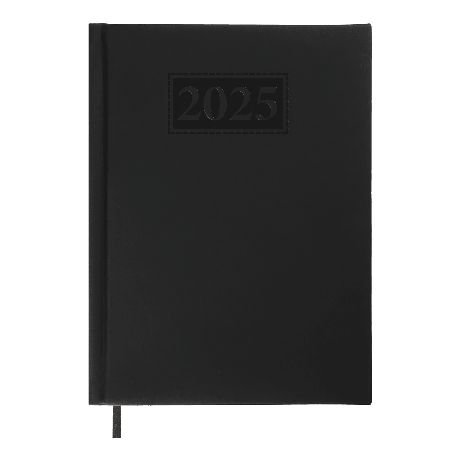 Щоденник датований A5, 2025, Gentle, чорний, BM.2109-01
