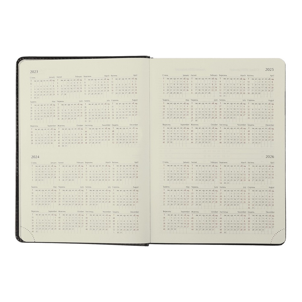 Щоденник датований A5, 2025, Primavera, червоний, BM.2120-05 6