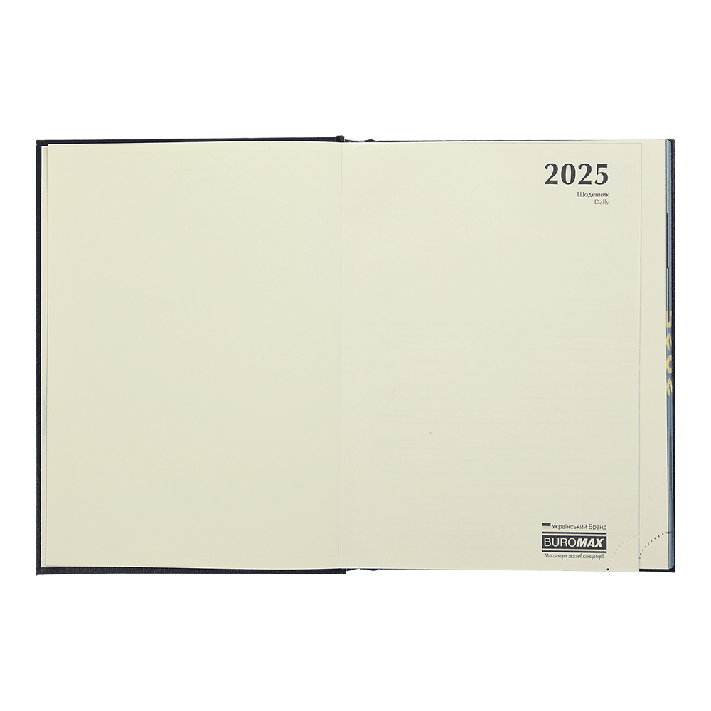 Щоденник датований A5, 2025, Orion, синій, BM.2150-02 2