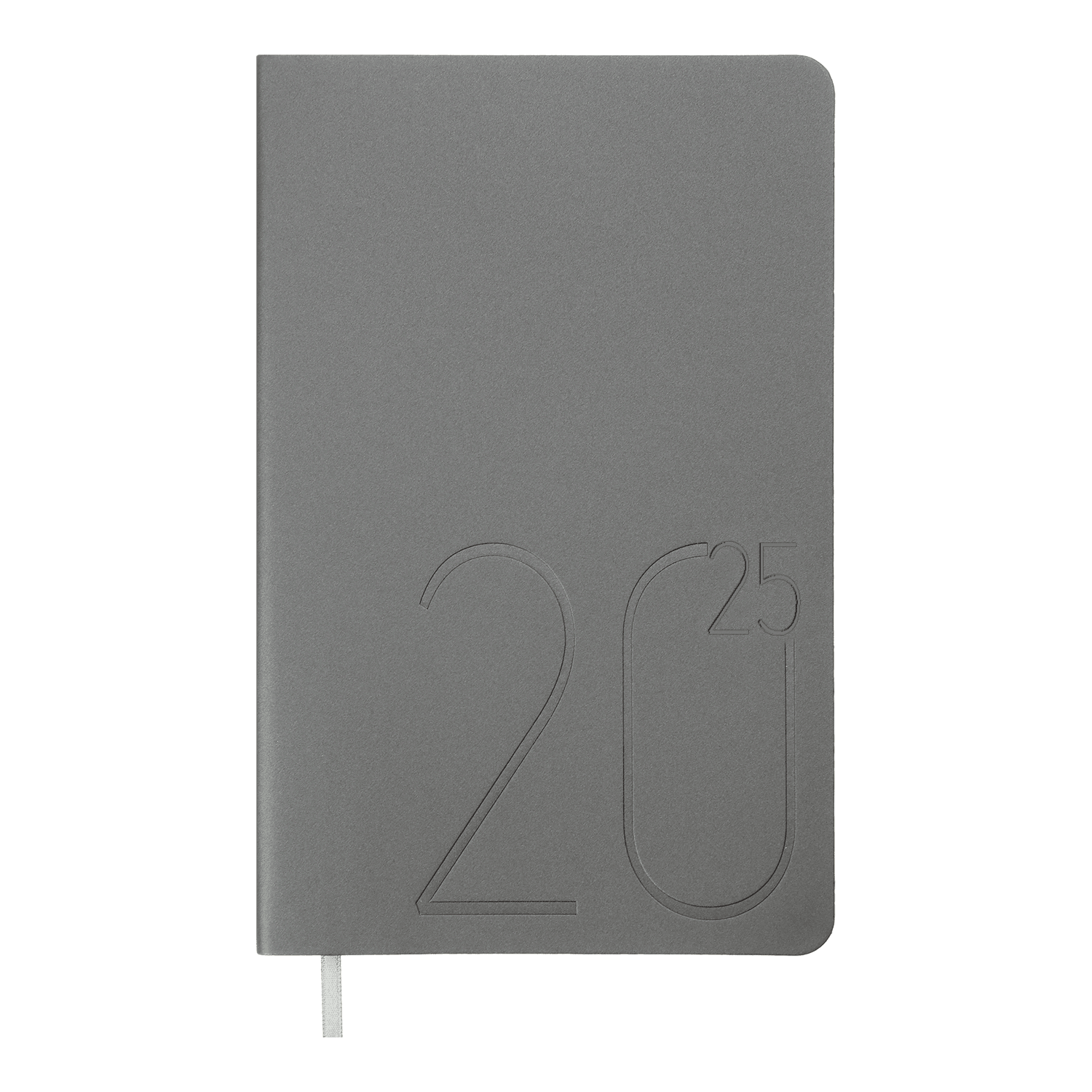 Еженедельник датированный A5, 2025, Steel, серебро, BM.2709-24