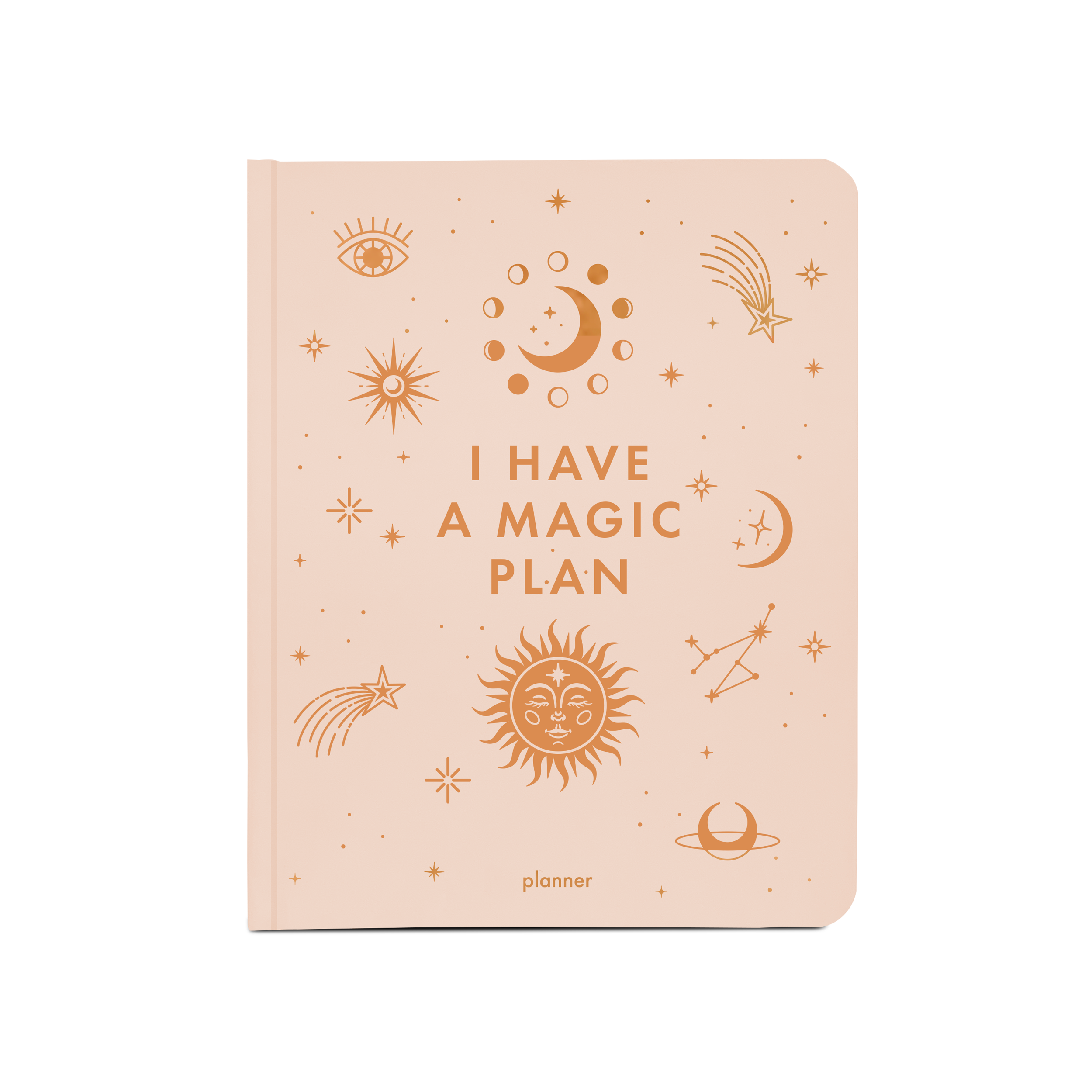 Блокнот для планирования "I have MAGIC plan" бежевый, orner-1960