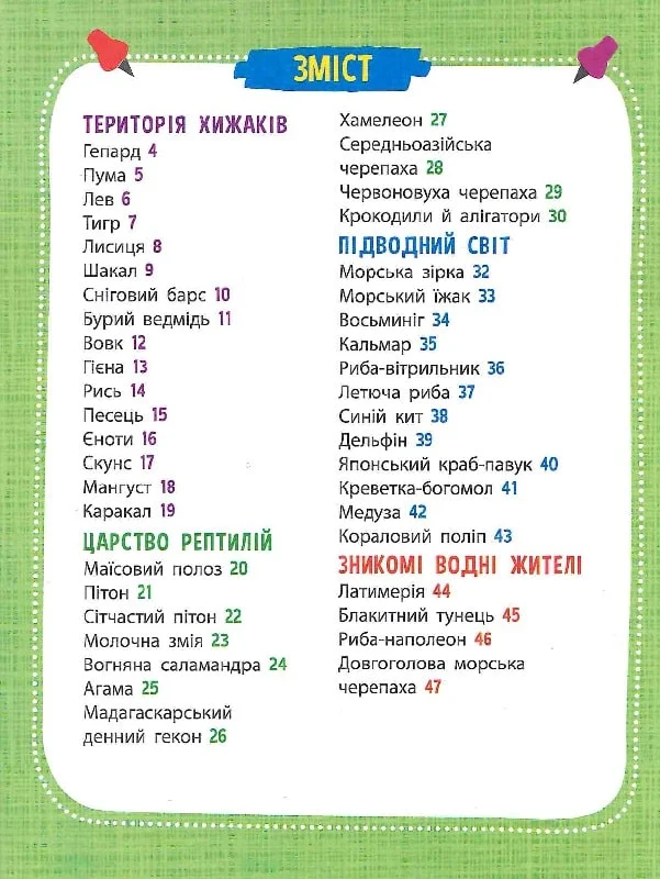 Книга "Мініенциклопедія. Тваринний світ. (у) (7265) 1