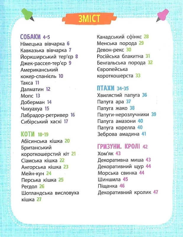 Книга "Мініенциклопедія. Хатні улюбленці (у) (7241) 1