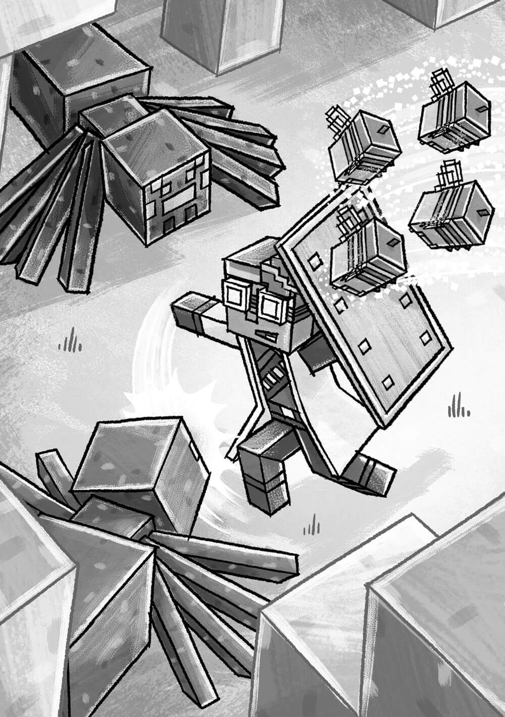 Книга "Minecraft. Мед есть - в улей лезть. Элиопулос Н. Ч.4" (у) (1142) 1
