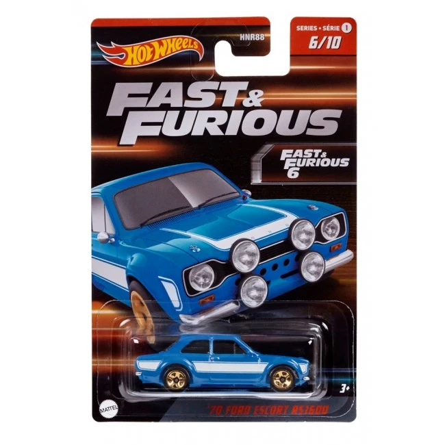 Тематическая машинка "Форсаж" Hot Wheels, в ассортименте, HNR88 1