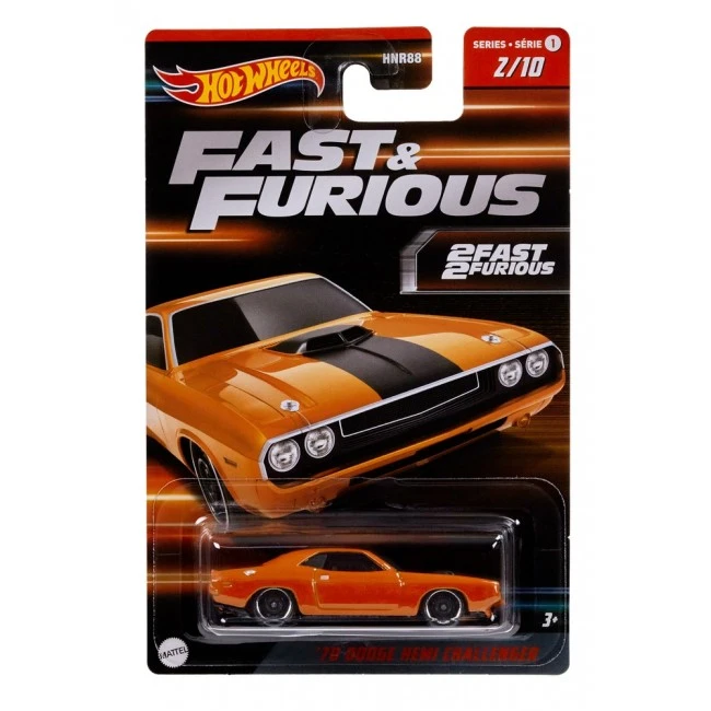 Тематическая машинка "Форсаж" Hot Wheels, в ассортименте, HNR88 3