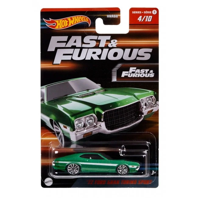 Тематическая машинка "Форсаж" Hot Wheels, в ассортименте, HNR88 6