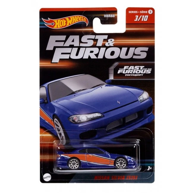 Тематическая машинка "Форсаж" Hot Wheels, в ассортименте, HNR88 12