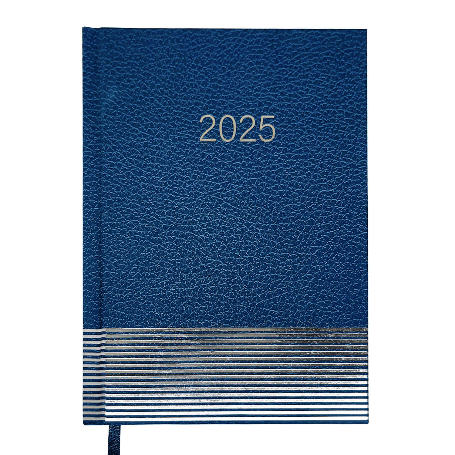 Щоденник датований А5, 2025, Parallel, синій, BM.2107-02