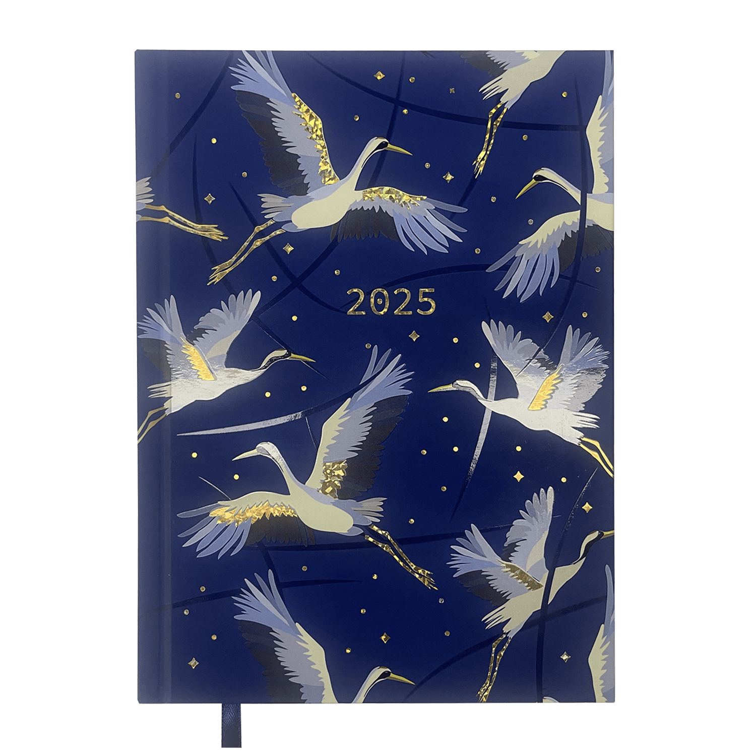 Щоденник датований А5, 2025, Free, синій, BM.2166-02