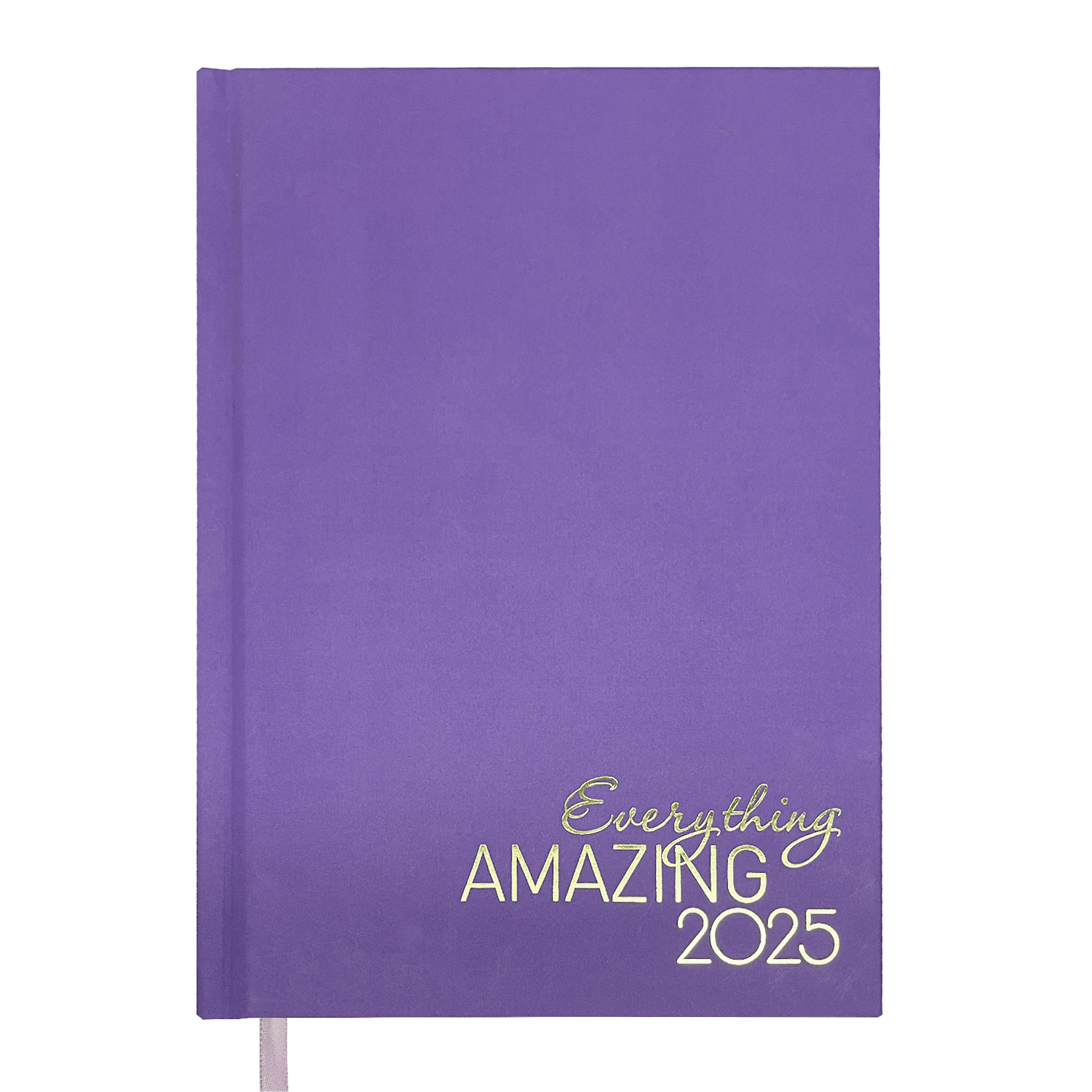 Щоденник датований А5, 2025, Motivetion, лавандовий, BM.2171-39