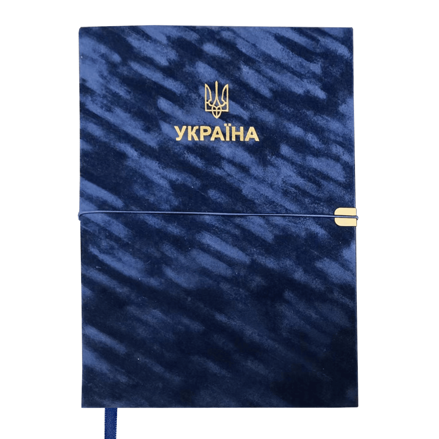 Ежедневник датированный А4, 2025, Patriot Velour, синий, BM.2770-02