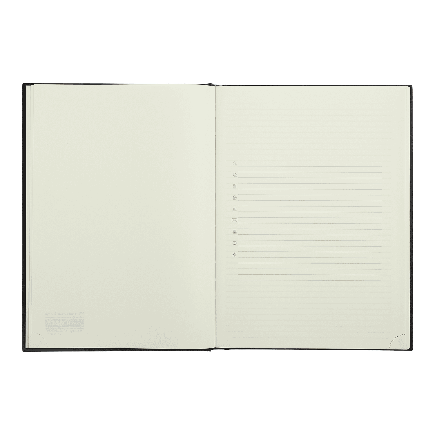Щоденник недатований Base, A4, 288 стр., червоний, BM.2094-05 3