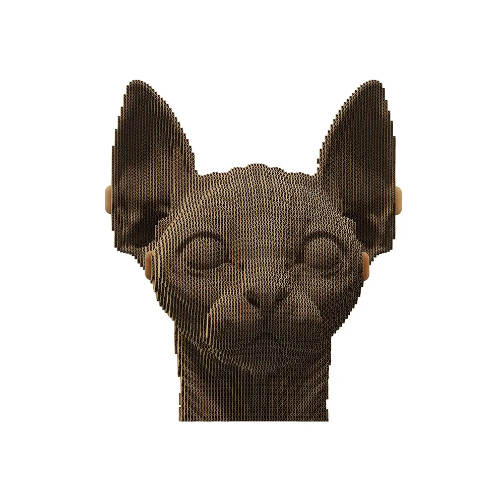 Картонный конструктор "Cartonic 3D Puzzle Sphynx cat", CARTSPHY 2