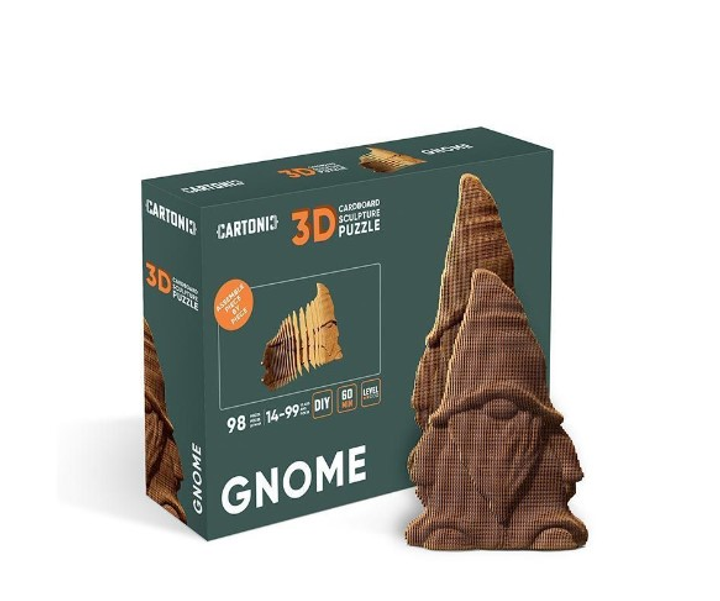 Картонний конструктор "Cartonic 3D Puzzle GNOME", CARTGNOM 3