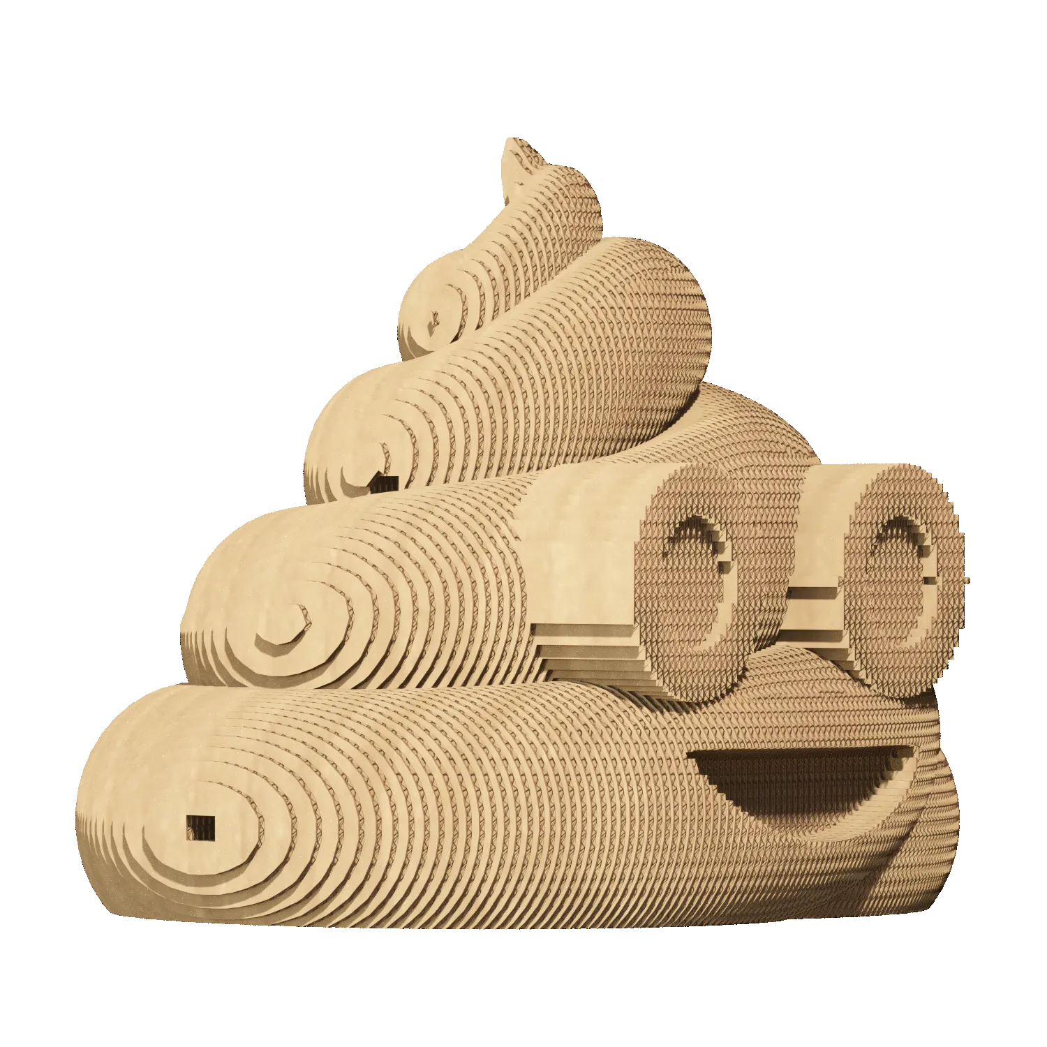 Картонный конструктор "Cartonic 3D Puzzle POOP", CARTMPOO 2