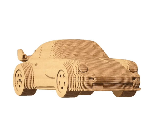 Картонный конструктор "Cartonic 3D Puzzle PORSCHE 911", CARTPOR