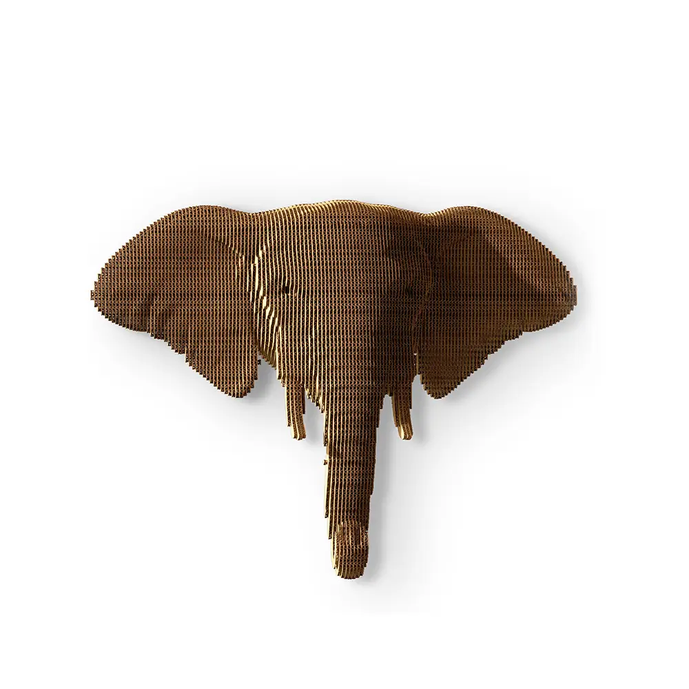 Картонный настенный конструктор "Cartonic 3D Puzzle ELEPHANT", CWELEP 4