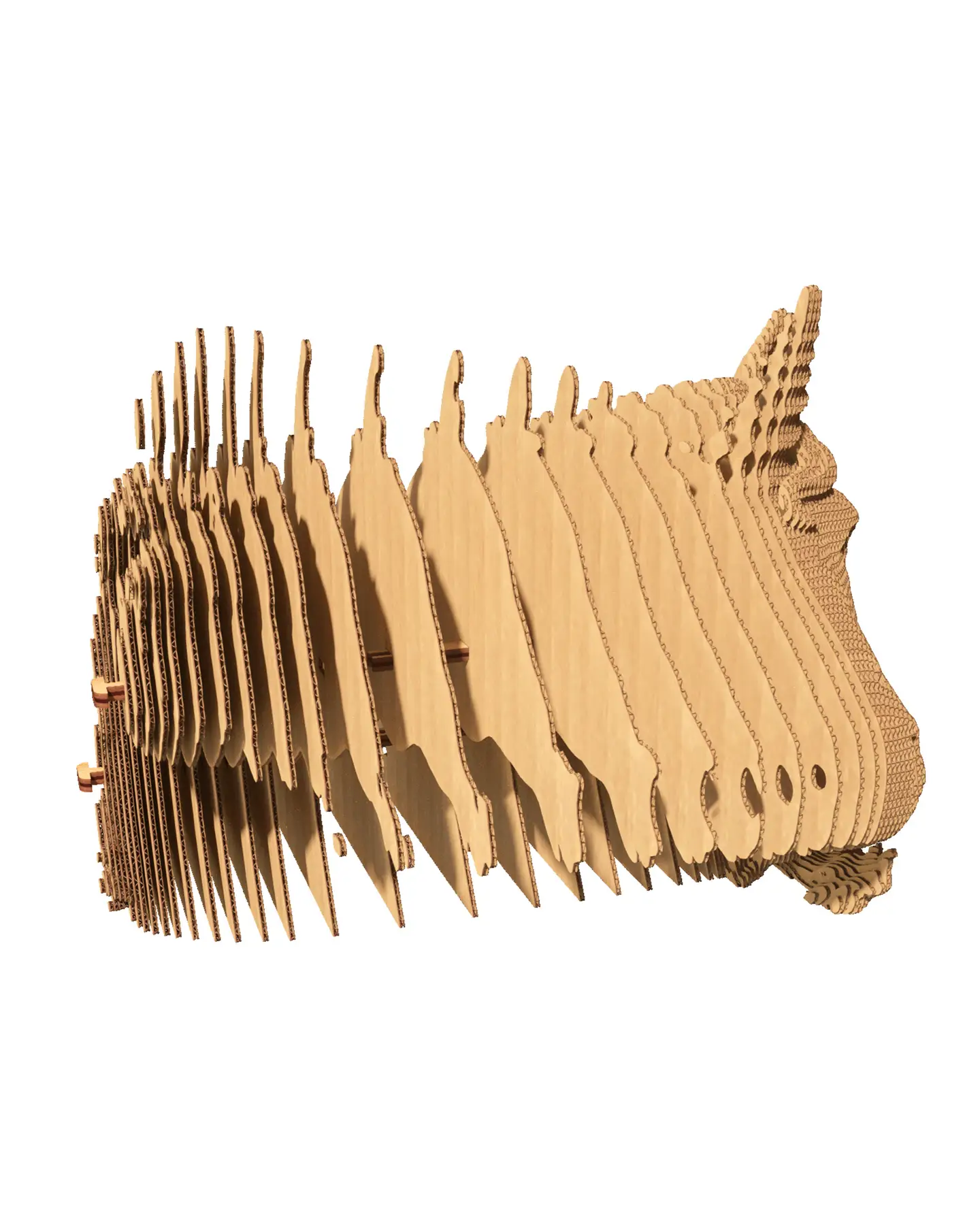 Картонный конструктор "Cartonic 3D Puzzle Unicorn", CARTUNI 2
