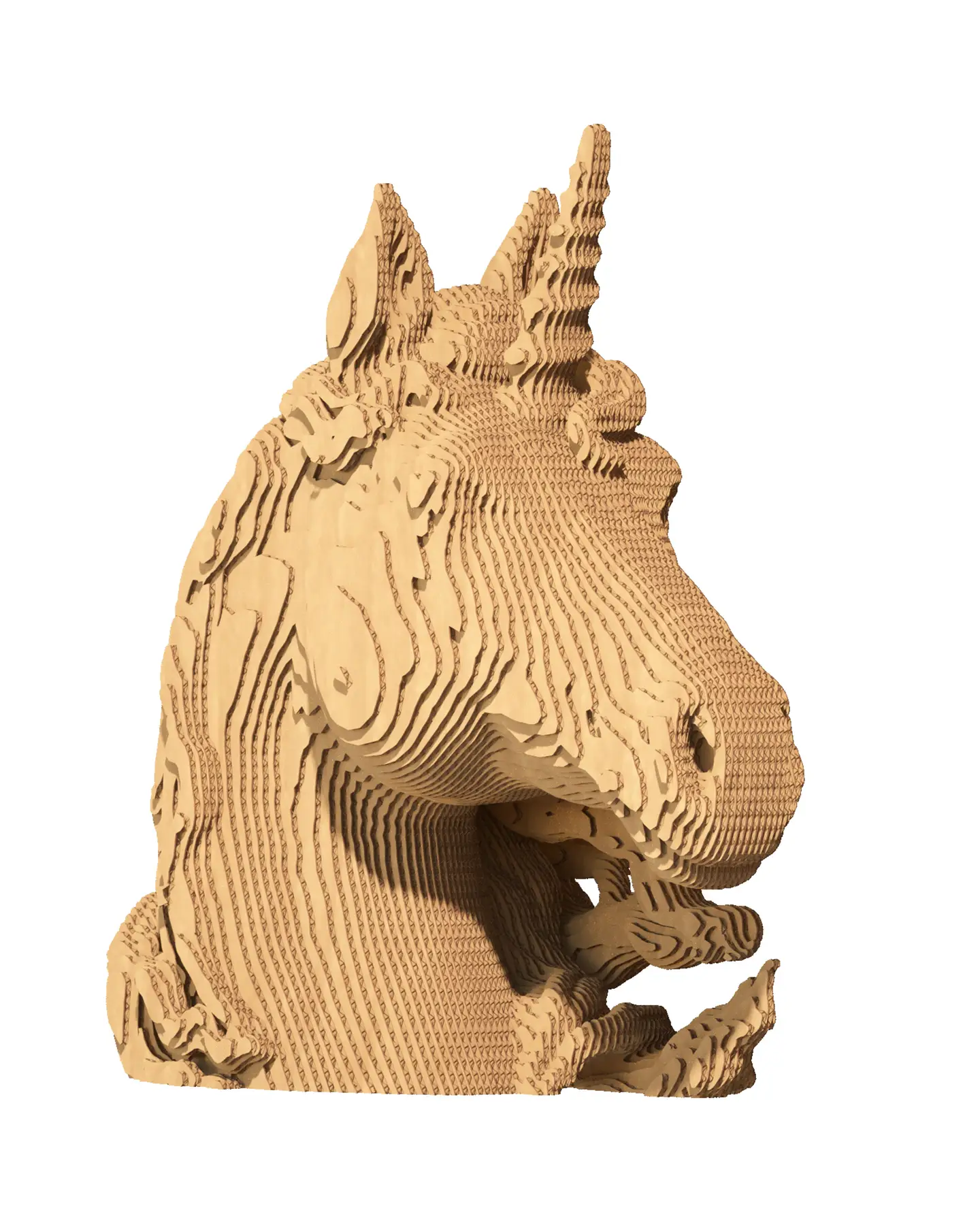 Картонный конструктор "Cartonic 3D Puzzle Unicorn", CARTUNI