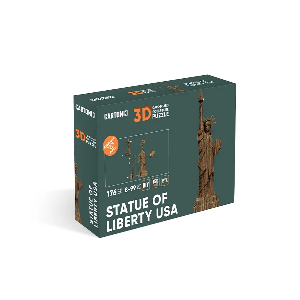 Картонный конструктор "Cartonic 3D Puzzle Statue of Liberty USA", CARTLIBUS 4