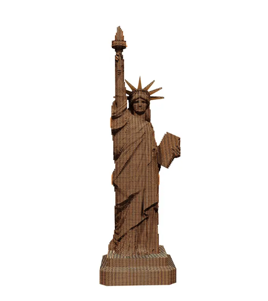 Картонный конструктор "Cartonic 3D Puzzle Statue of Liberty USA", CARTLIBUS