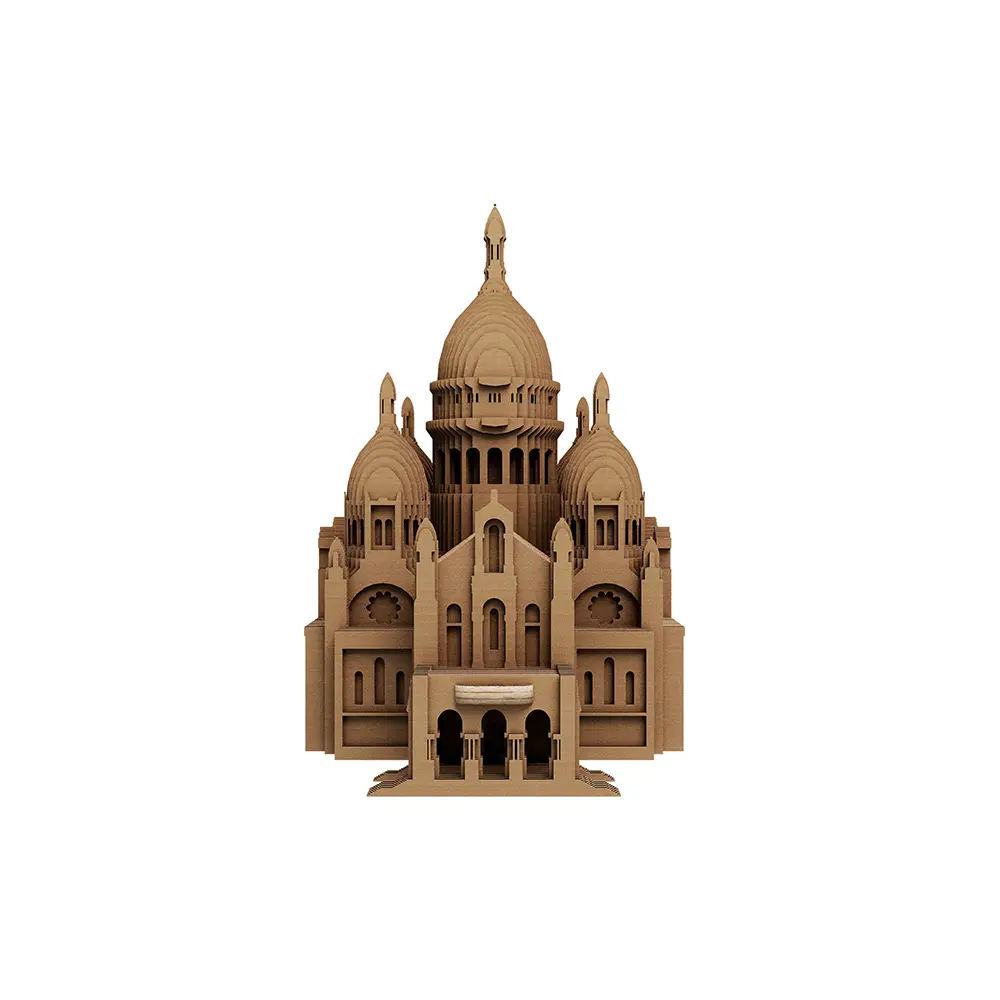 Картонный конструктор "Cartonic 3D Puzzle SACRÉ-COEUR BASILICA" 2