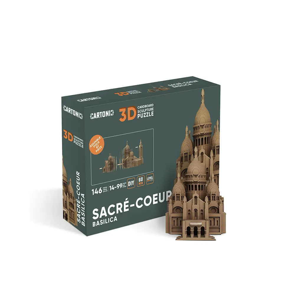 Картонный конструктор "Cartonic 3D Puzzle SACRÉ-COEUR BASILICA" 3