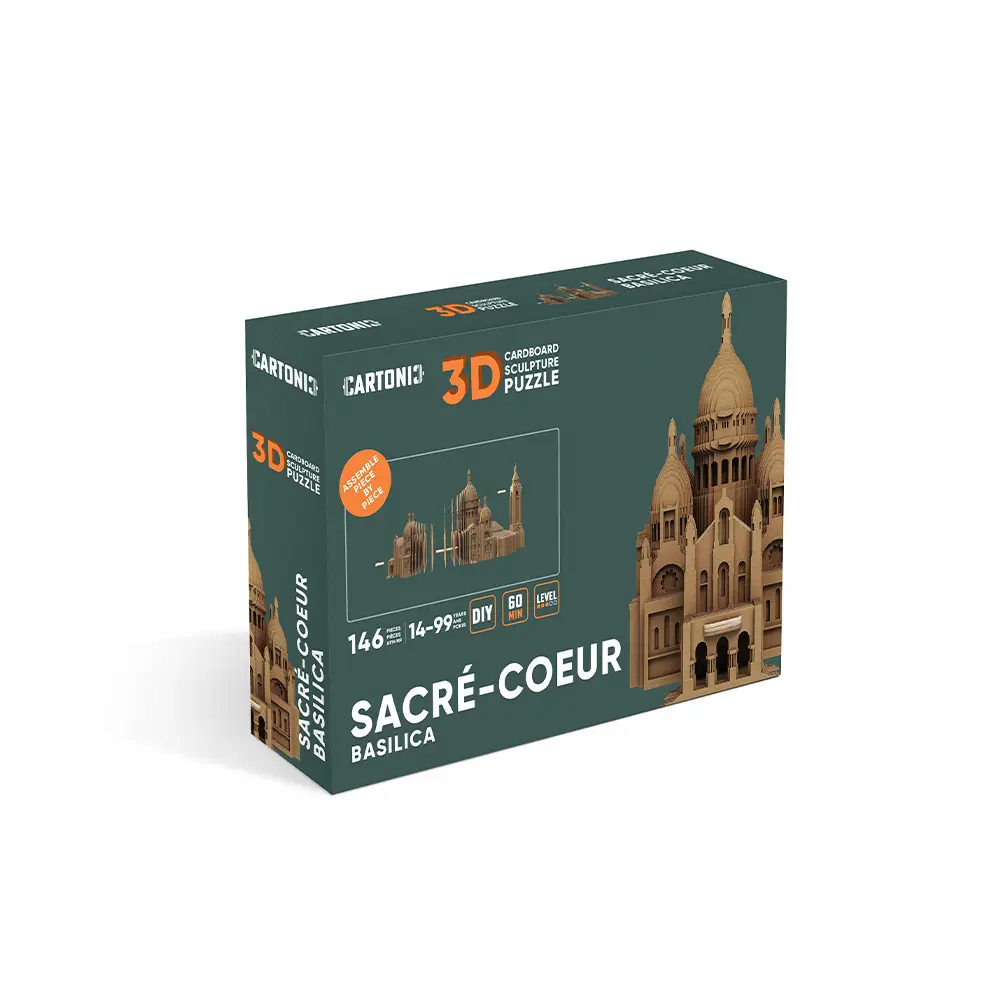 Картонный конструктор "Cartonic 3D Puzzle SACRÉ-COEUR BASILICA" 4