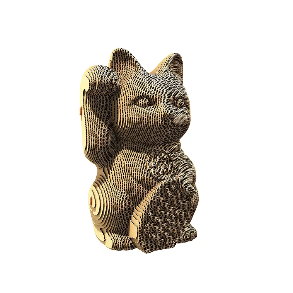 Картонний конструктор "Cartonic 3D Puzzle Lucky cat",