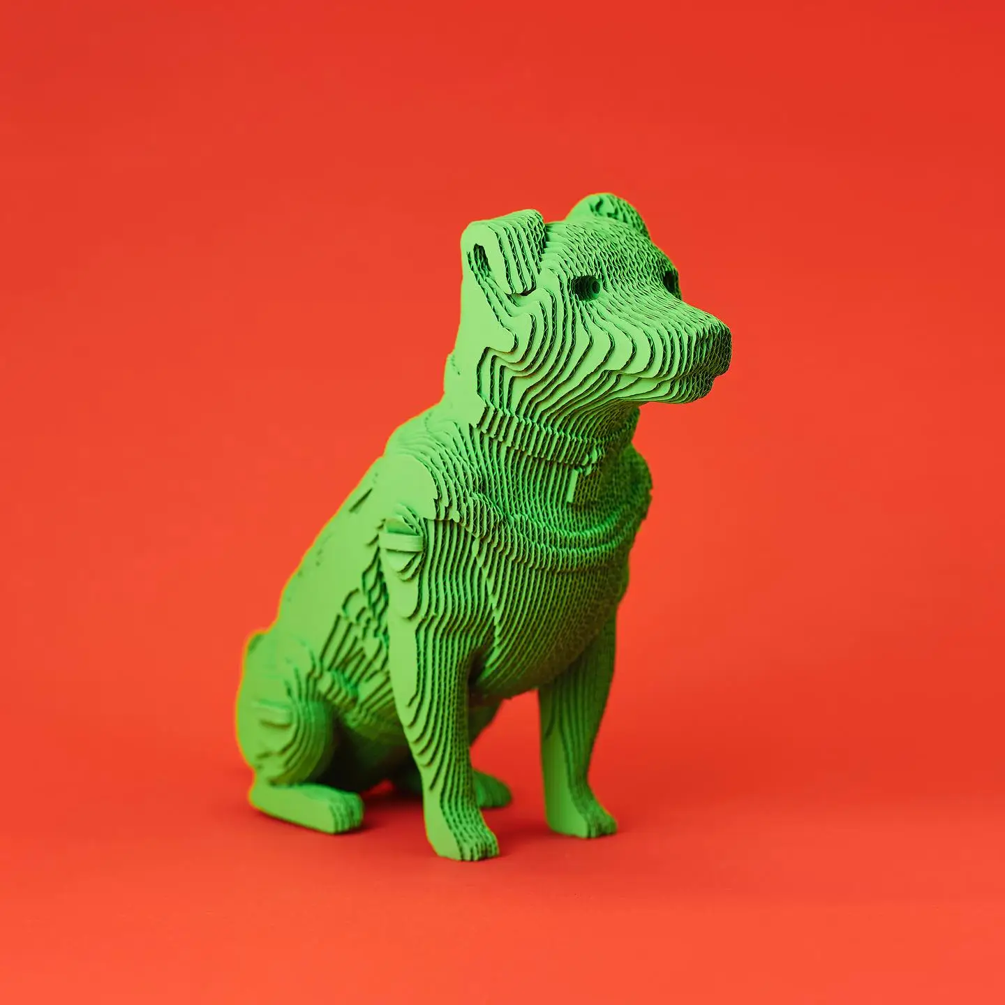 Картонный конструктор "Cartonic 3D Puzzle PATRON, THE DOG" 4