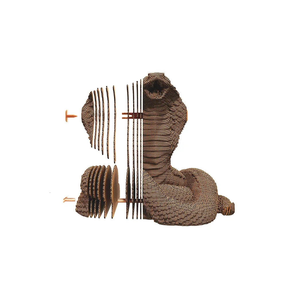Картонный конструктор "Cartonic 3D Puzzle COBRA" 1