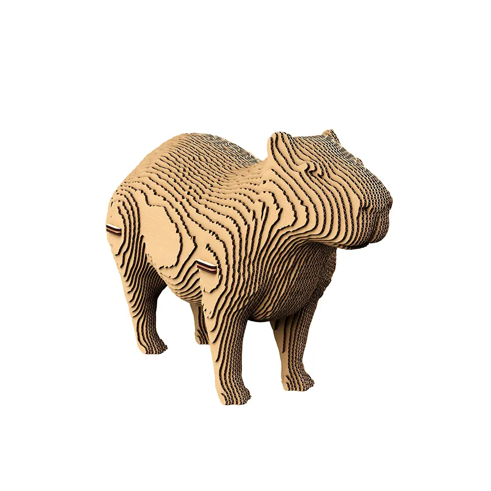 Картонний конструктор "Cartonic 3D Puzzle CAPYBARA", CARTCAPY 2