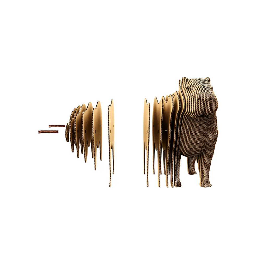 Картонний конструктор "Cartonic 3D Puzzle CAPYBARA", CARTCAPY 1