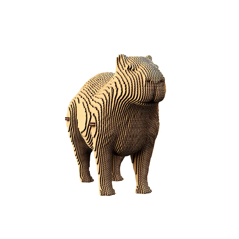 Картонний конструктор "Cartonic 3D Puzzle CAPYBARA", CARTCAPY