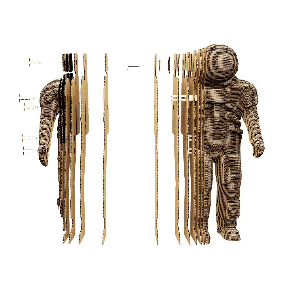 Картонний конструктор "Cartonic 3D Puzzle ASTRONAUT", CARTASTRON 1
