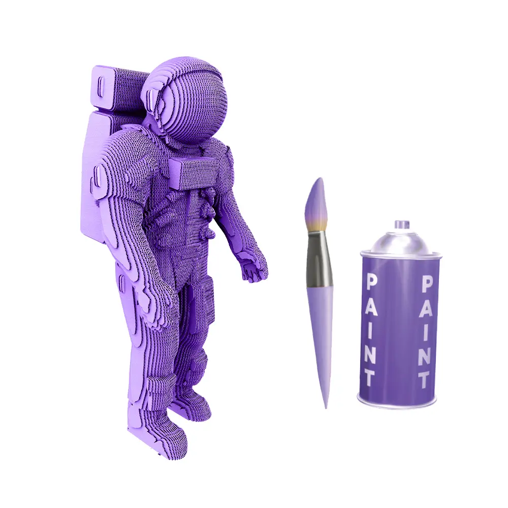 Картонний конструктор "Cartonic 3D Puzzle ASTRONAUT", CARTASTRON 5