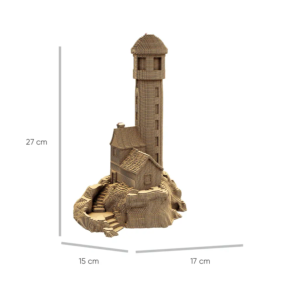 Картонний конструктор "Cartonic 3D Puzzle LIGHTHOUSE ", CARTLIHOU 3