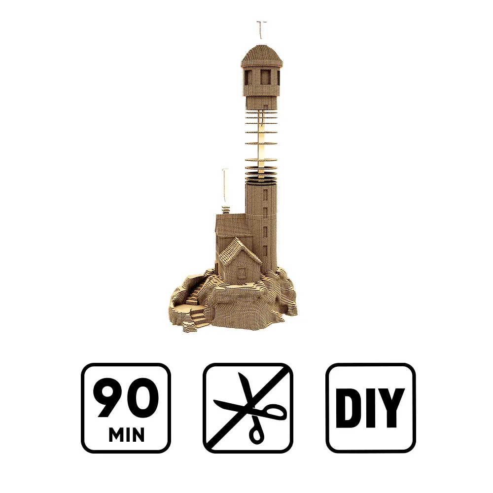 Картонний конструктор "Cartonic 3D Puzzle LIGHTHOUSE ", CARTLIHOU 4